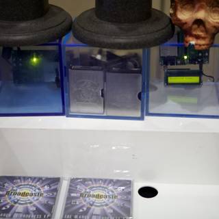 Hat and Skull Display