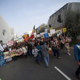 Yokozuna Leads Pre-Coachella Protest March