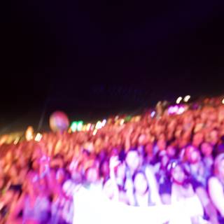 Blurred Nightlife at Coachella 2014