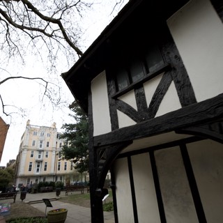 Tudor-Style Architecture in London Square
