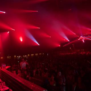 DJ energizes the crowd at Coachella 2016