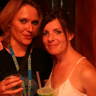 Two Friends Celebrating at DEF CON 2005