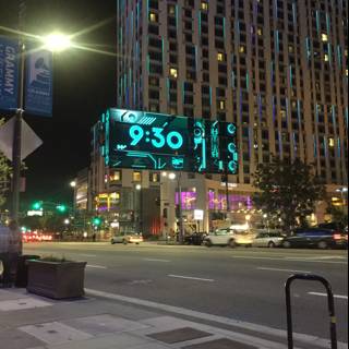 The Number Billboard of Metropolis