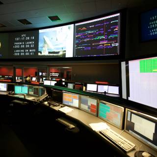 JPL Mission Control: A Visual Symphony of Technology