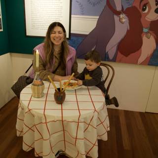 Family Museum Dining: A Mother-Child Bonding