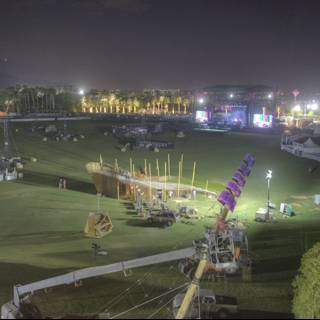 Nighttime View of Coachella Field