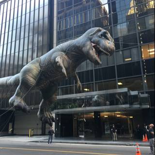 T-Rex Takes on the City