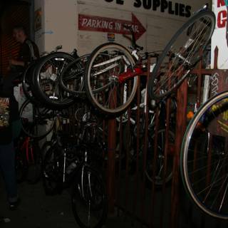 Gathering Around the Bike Rack