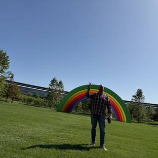 Embracing Colorful Vibes at Apple Park
