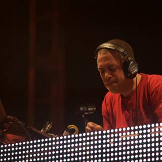 DJ Thomas Entertains Coachella Crowd with Headphones