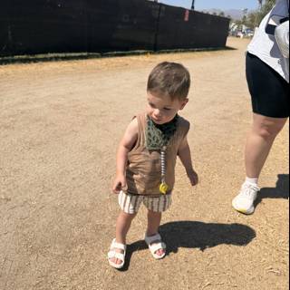 Sunny Stroll: A Toddler’s Day Out
