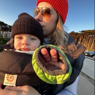 Babywearing on a Sunny San Francisco Day