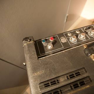 Vintage Amplifier and Mic