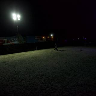 Night Game on the Field