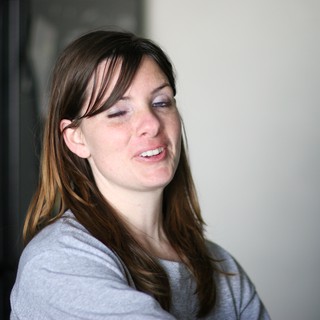 Young Woman in Candid Moment of Expression