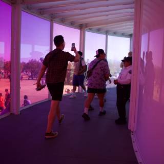 Purple Haze: Candid Moments at Coachella 2024