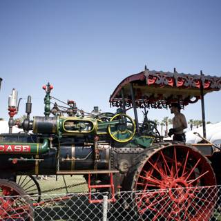 Vintage Steam Engine at The Carnival