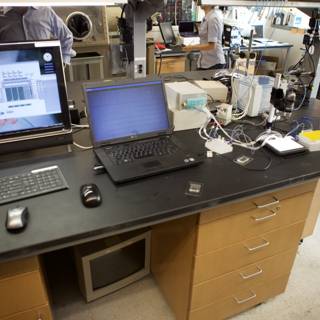 Workspace Setup for Micro Bio Chip Research