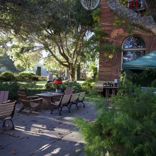 Tranquil Afternoon at Thistlewyck Garden