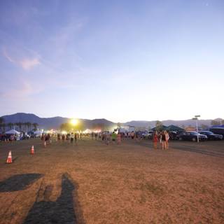 Crowd at Coachella Festival