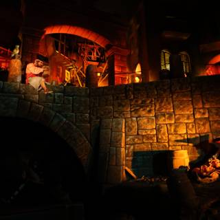 Pirates of the Caribbean: A Crypt Fireplace Scene