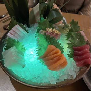 Illuminated Sushi Platter