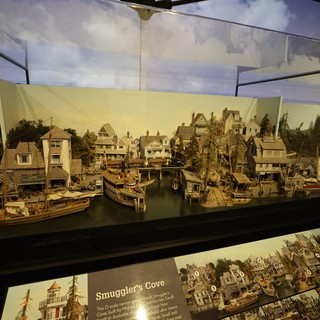 Smuggler's Cove Miniature Diorama Display at Museum