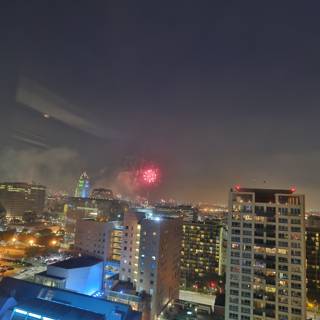 Fourth of July Fireworks Light Up the Metropolis
