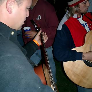 Rafael Cardoso Playing Two Guitars at Coachella