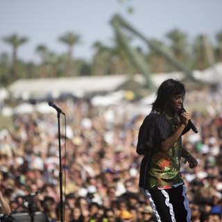 Santigold Rocks the Crowd at Coachella