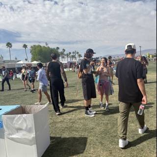 Strolling Through the Festival