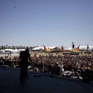 Massive Crowd Enjoys the Music at Coachella Concert