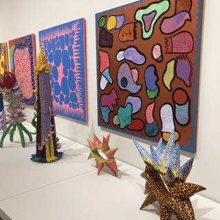 Vibrant Artwork Exhibit at The Broad