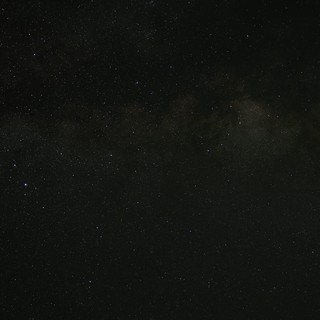 Milky Way Arches Over Lassen Volcanic Night Sky