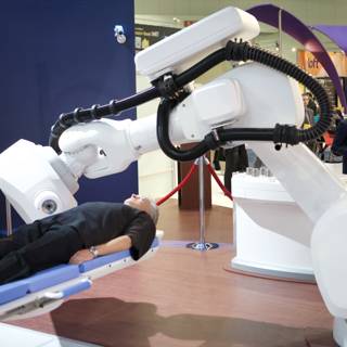 The Robotic Arm on the Hospital Bed