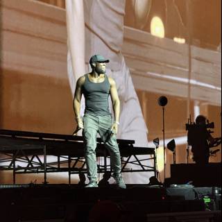 Electrifying Moment on Stage