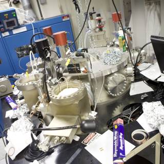 High-Tech Laboratory Setup