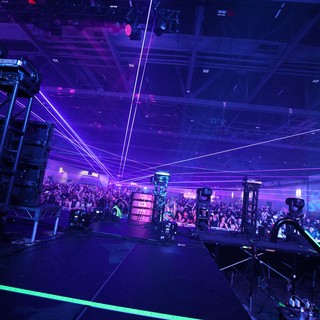 Laser Light Spectacular at Wobbleland 2026 Festival