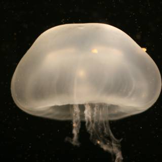Serene Underwater Jellyfish