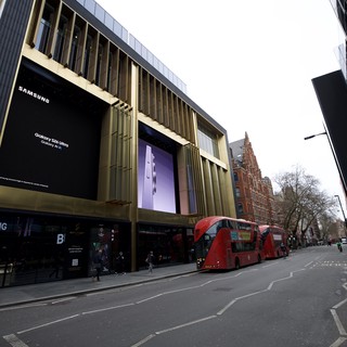 Samsung Digital Billboard Display on London Street