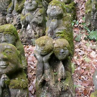 Stone Statues in Kyoto