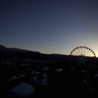 Ferris Wheel Sunset at Coachella