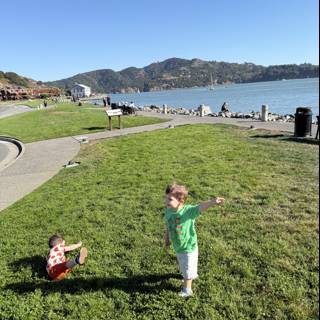 Joyful Moments by the Waterfront