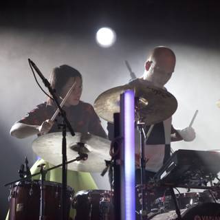 Drumming Duo on Coachella Main Stage