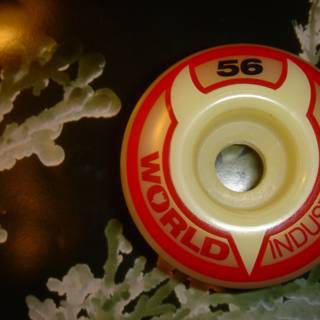 World Industries Skateboard Wheel with Drink Can Spokes
