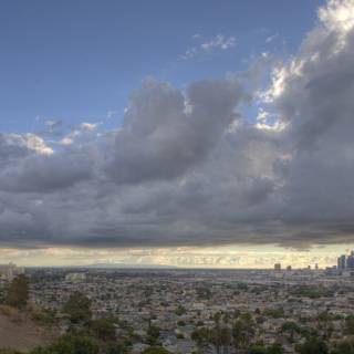 Dowtown LA From Lincoln Heights