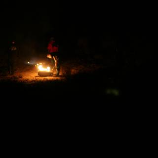 Bonfire Night in the Desert