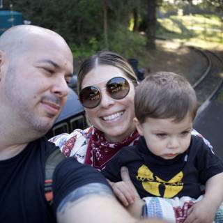 Family Zoo Day Selfie