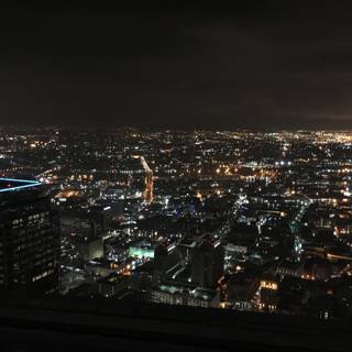 Nighttime View of the Urban Metropolis