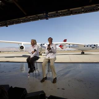 Aviation Visionaries Take the Stage: Burt Rutan and Richard Branson